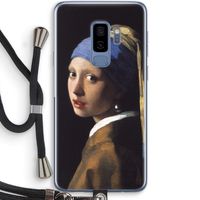 The Pearl Earring: Samsung Galaxy S9 Plus Transparant Hoesje met koord