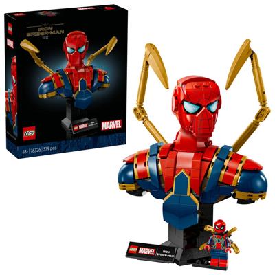 LEGO Marvel Iron Spider-Man buste 76326