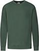 Fruit Of The Loom F330 Lightweight Set-In Sweat - Bottle Green - L