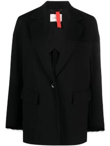 Dorothee Schumacher blazer boutonné à revers crantés - Noir