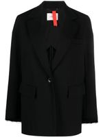 Dorothee Schumacher blazer boutonné à revers crantés - Noir - thumbnail