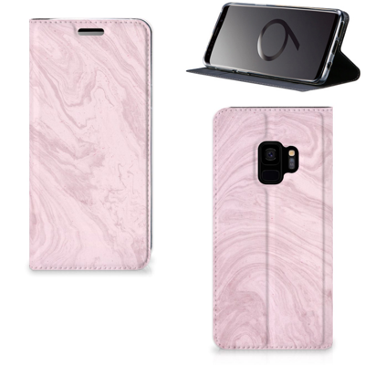 Samsung Galaxy S9 | Standcase | Marble Pink - Origineel Cadeau Vriendin
