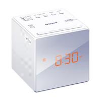 Radio alarmklok Sony ICFC1W.CED LED Wit