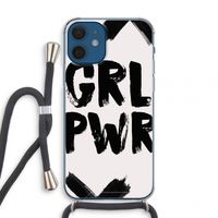 Girl Power #2: iPhone 12 mini Transparant Hoesje met koord