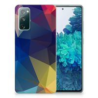 Samsung Galaxy S20 FE TPU Hoesje Polygon Dark