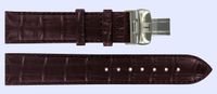 Horlogeband Tissot T063.637.16.037.00 / T610031949 / T600031946 Leder Donkerbruin 20mm