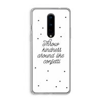 Confetti: OnePlus 8 Transparant Hoesje