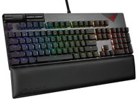 ASUS ROG Strix Flare II Mechanical Gaming Keyboard - Nordic Layout - Metallic Grijs - thumbnail