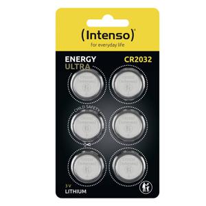 Intenso CR 2032 Energy 6er Blister - CR2032 - 220 mAh Wegwerpbatterij Lithium-Manganese Dioxide (LiMnO2)