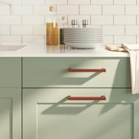 VidaXL Handvatten 10 st 160 mm roestvrij staal bronskleurig VidaXL Handvatten 10 st 160 mm roestvrij staal bronskleurig