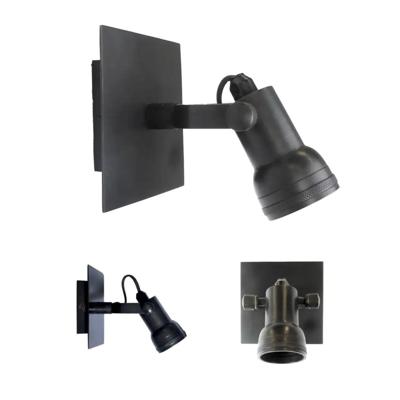 Opbouwspot Indigo Mini Antiek Gun Metal