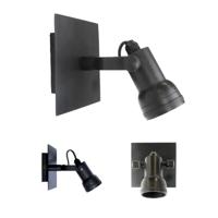 Opbouwspot Indigo Mini Antiek Gun Metal