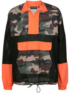 God's Masterful Children coupe-vent à motif camouflage - Orange