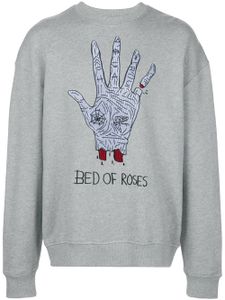 Haculla sweat Bed Of Roses à broderies - Gris