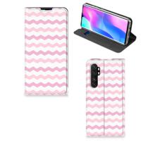Xiaomi Mi Note 10 Lite | Hoesje met Magneet | Waves Roze