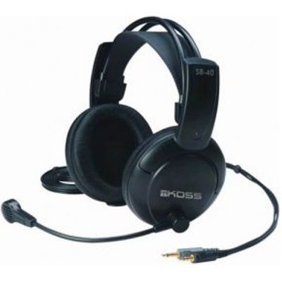 Koss SB40 Bedraad Zwart