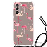 Samsung Galaxy S21 FE Case Anti-shock Flamingo