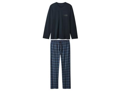 esmara Men Heren pyjama (Marineblauw, L)