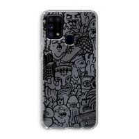 Vexx Black Mixtape: Samsung Galaxy M31 Transparant Hoesje