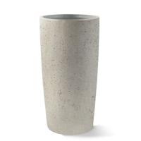 Grigio Vase Tall M 36x36x68 White-Concrete - thumbnail