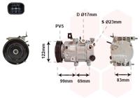 Van Wezel Airco compressor 8201K717 - thumbnail