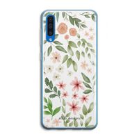 Botanical sweet flower heaven: Samsung Galaxy A50 Transparant Hoesje