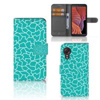 Samsung Galaxy Xcover 5 Hoesje Cracks Blue