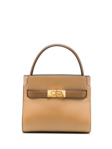 Tory Burch petit sac porté épaule Lee Radziwill Double - Marron