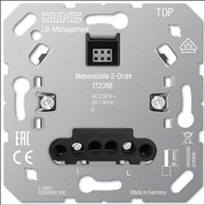 JUNG, 1720 NE dit is een neven dimmer die is alleen geschikt om een andere dimmer mee aan te sturen