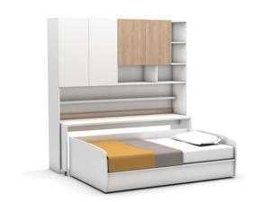 Bedkast Icon compact Polyether matras SG 40 - tot 80 KG