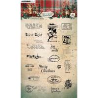 Studio Light • festive nostalgia clear stamp christmas mail