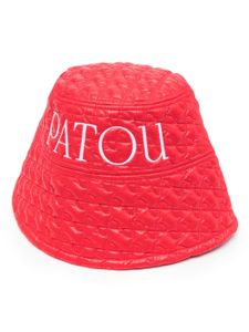 Patou bob à logo brodé - Rouge