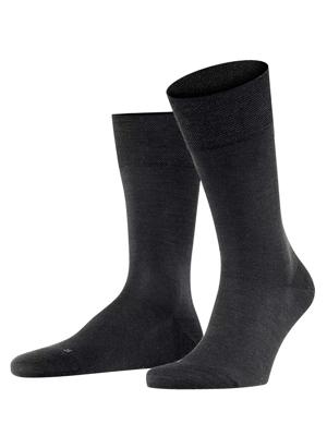 FALKE - Sokken - Sensitive Berlin - Heren - Zwart - 3000, Maat:39-42