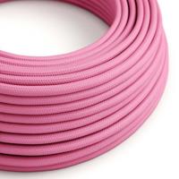 Strijkijzersnoer Fuchsia - viscose | 10cm | Creative-Cables | Creative-Cables | Creative-Cables | Creative-Cables