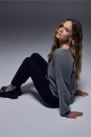 Annabel spark sweater - grey melange - 13076