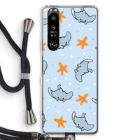 Manta: Sony Xperia 1 III Transparant Hoesje met koord