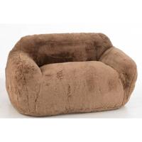 J-Line sofa Cutie - polyester - taupe - large