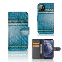 Apple iPhone 12 Mini | Wallet Case | met Pasjes | Jeans