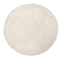LABEL51 Rond Vloerkleed 'Agra' 150cm, kleur Ivory