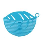 2 stuks Bladvormige rijst wassen gadget noodles bonen colanders Zeefjes schoonmaken tool grootte: 10.5 x 14 5 cm (blauw)