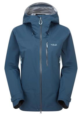 Rab Firewall Mountain Hardshell Jas Dames Tempest Blue 12/M