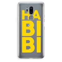 Habibi Majorelle : LG G7 Thinq Transparant Hoesje