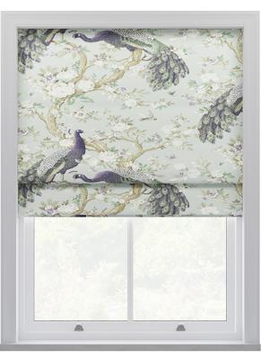 Laura Ashley - Vouwgordijn - Belvedere Duck Egg
