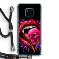 Dodelijk zoet: Huawei Mate 20 Pro Transparant Hoesje met koord