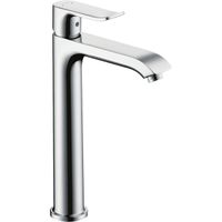 Hansgrohe Metris wastafelkraan highriser 26 met waste chroom 31183000 - thumbnail