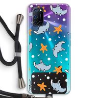 Manta: Oppo A92 Transparant Hoesje met koord