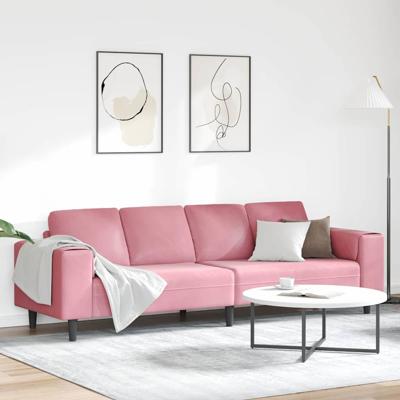 Bankstel Roze Fluweel