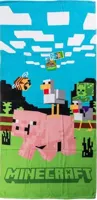 Minecraft Strandlaken Piggy 70 x 140 cm - katoen