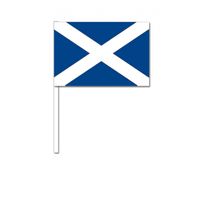 Zwaaivlaggetjes Schotland 12 x 24 cm - thumbnail