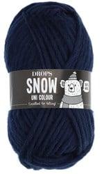 Drops Snow Uni Colour 057 Marineblauw